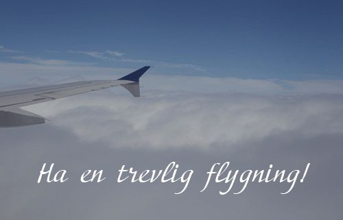 Ha en trevlig flygning GIFer
